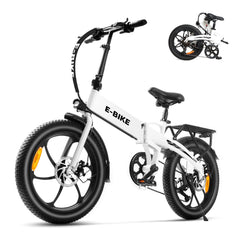 Axiniu 20" Folding Electric Bike丨850W Electric Bikes for Adults丨48V 13Ah Portable Battery丨48.5Lbs Lightweight Folding E-Bike丨60 Miles Range丨25mph Speed - Class 2 Fat TIre Ebike