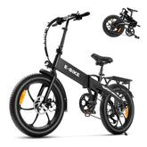Axiniu 20" Folding Electric Bike丨850W Electric Bikes for Adults丨48V 13Ah Portable Battery丨48.5Lbs Lightweight Folding E-Bike丨60 Miles Range丨25mph Speed - Class 2 Fat TIre Ebike