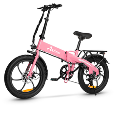 Axiniu 20" Folding Electric Bike丨850W Electric Bikes for Adults丨48V 13Ah Portable Battery丨48.5Lbs Lightweight Folding E-Bike丨60 Miles Range丨25mph Speed - Class 2 Fat TIre Ebike