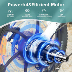 Axiniu 20" Folding Electric Bike丨850W Electric Bikes for Adults丨48V 13Ah Portable Battery丨48.5Lbs Lightweight Folding E-Bike丨60 Miles Range丨25mph Speed - Class 2 Fat TIre Ebike