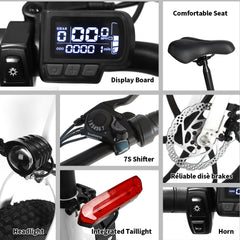 Axiniu 20" Folding Electric Bike丨850W Electric Bikes for Adults丨48V 13Ah Portable Battery丨48.5Lbs Lightweight Folding E-Bike丨60 Miles Range丨25mph Speed - Class 2 Fat TIre Ebike