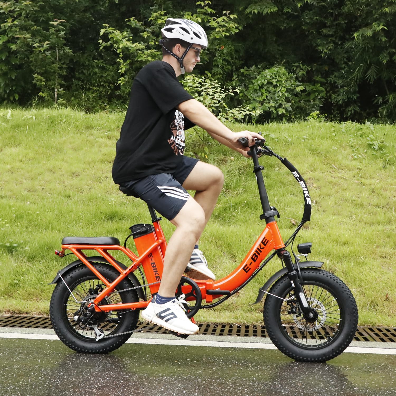 Axiniu YY02 Foldable Electric Bike 13AH Battery with 16"×3.0" Tire
